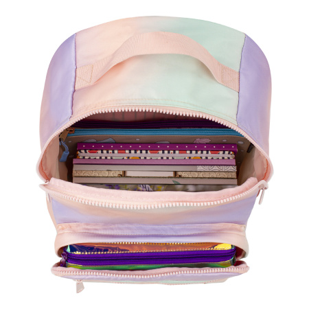 Рюкзак BRAUBERG MULTICOLOR универсальный, нейлон, "Gradient", 43х28х14 см, 229889 - Рюкзаки городские для старшеклассников и студентов