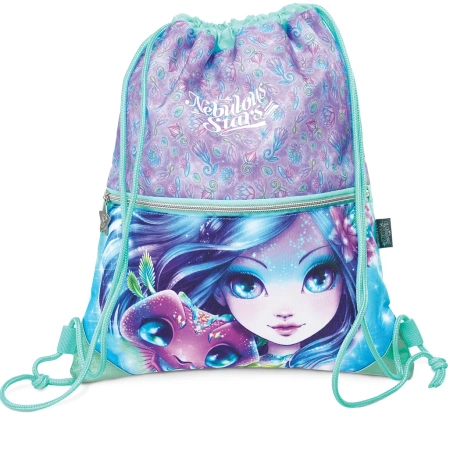 Серия Nenuphia: Сумка-мешок для сменной обуви, спортивной одежды, для девочки