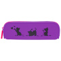 Пенал-косметичка BRAUBERG, силикон, "Kittens", 20х5х6 см, 229028 - Пеналы мягкие
