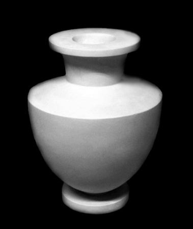 Ваза греческая, гипс 21,5*21,5*29 (арт.50-552)