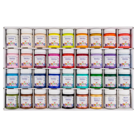 Подарочный набор для росписи по ткани "Decola" - Краски по ткани в наборах