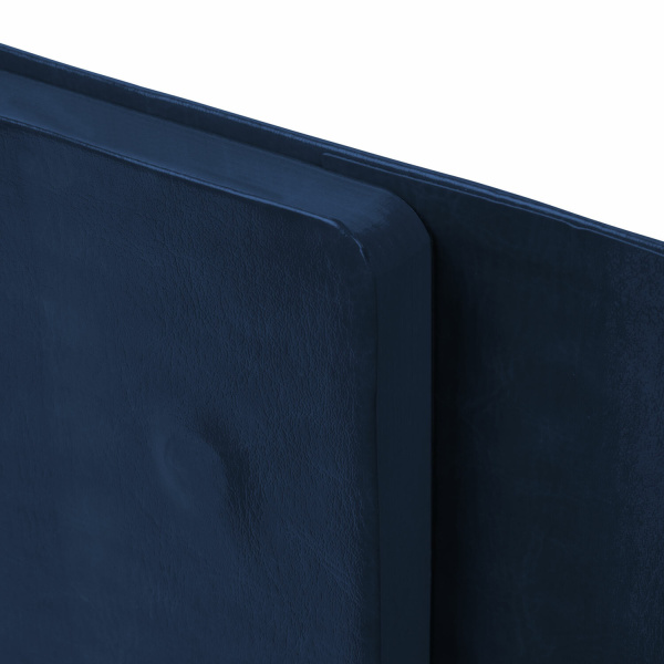 Ежедневник с магнитным клапаном недатированный, под кожу, А5, темно-синий, BRAUBERG "Magnetic X", 113279 - Ежедневники с покрытием "под кожу и ткань"