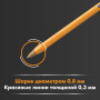 Ручка шариковая BIC "Orange", СИНЯЯ, корпус оранжевый, узел 0,8 мм, линия письма 0,3 мм, 8099221 - Ручки шариковые неавтоматические