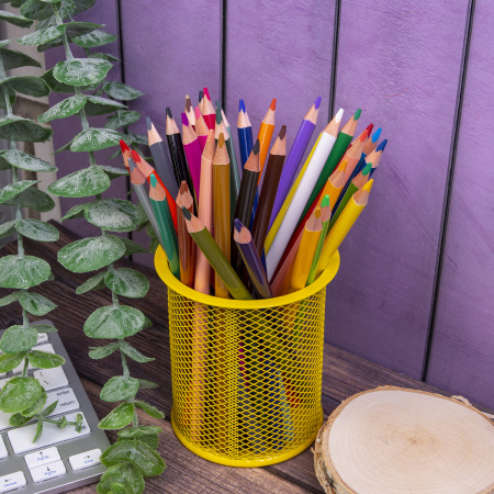 Карандаши цветные BRAUBERG PREMIUM, 36 цветов, трехгранные, грифель мягкий 3,3 мм, 181654 - Карандаши цветные