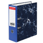 Папка-регистратор ШИРОКИЙ КОРЕШОК 90 мм, с мраморным покрытием, синяя, BRAUBERG, 271834 - Папки-регистраторы с арочным механизмом