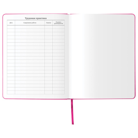 Дневник 1-11 класс 48 л., кожзам (твердая с поролоном), фольга, BRAUBERG HOLIDAY, "БАБОЧКА", 105985 - Дневники универсальные