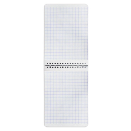 Блокнот А5 146х205 мм, 60 л., гребень, перфорация на отрыв, лакированный, BRAUBERG, Зеленый, 111272 - Блокноты