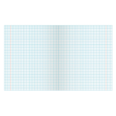 Тетрадь ЗЕЛЁНАЯ обложка 12 л., клетка с полями, офсет, "ПЗБМ", 19995 - Тетради 12-24 листов