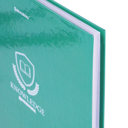 Дневник 5-11 класс 48 л., твердый, BRAUBERG, глянцевая ламинация, с подсказом, "Knowledge", 106632 - Дневники для старших классов