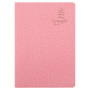 Тетрадь 48 л. в линию обложка кожзам под рогожку, сшивка, A5 (147х210мм), РОЗОВЫЙ, BRAUBERG HARMONY, 403837 - Тетради 40-48 листов