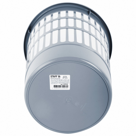 Корзина для бумаг STAFF "Basic" сетчатая, 9 л, серая, 237916 - Корзины для бумаг