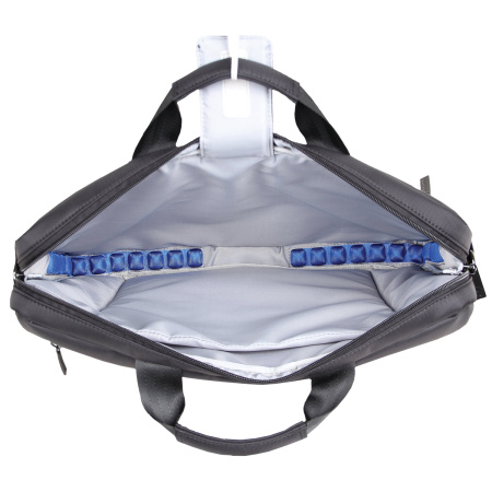 Сумка-портфель BRAUBERG с отделением для ноутбука 15-16", "Patrol", противоударная, черная, 41х29х6 см, 240504 - Сумки деловые с отделением для ноутбука и планшета