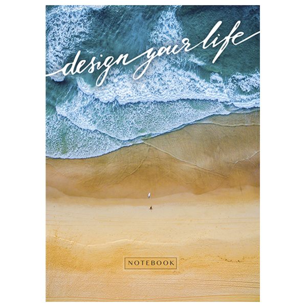 Тетрадь А4, 80 л., ПЗБМ, скоба, клетка, глянцевый лак, "Вид сверху" (3 вида), 027033 - Тетради формата А4