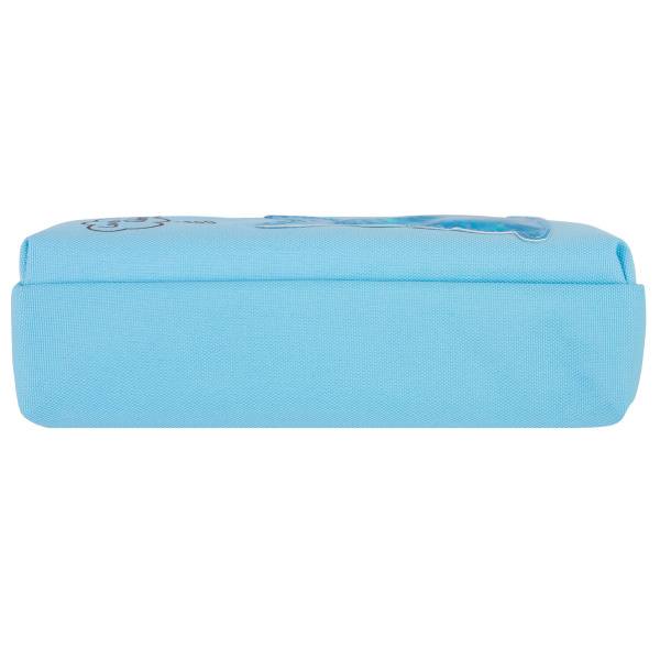 Пенал-косметичка ЮНЛАНДИЯ, 2 отделения, мягкий, "Зайка", голубой, 20х7х9 см, 228987 - Пеналы мягкие