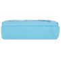 Пенал-косметичка ЮНЛАНДИЯ, 2 отделения, мягкий, "Зайка", голубой, 20х7х9 см, 228987 - Пеналы мягкие