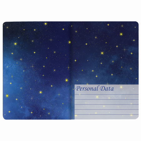 Тетрадь 40 л. в клетку обложка SoftTouch, фольга, бежевая бум. 70 г/м2, сшивка, А5 (147х210 мм), FAIRY TALE, BRAUBERG, 403788 - Тетради 40-48 листов