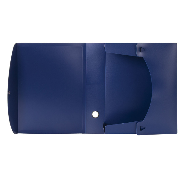 Короб архивный (330х245 мм), 70 мм, пластик, разборный, до 600 листов, синий, 0,9 мм, BRAUBERG "Energy", 231539 - Короба и архивные системы пластиковые