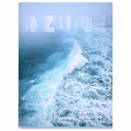 Тетрадь А4, 80 л., STAFF "Basic", скоба, клетка, офсет №2 ЭКОНОМ, обложка картон, "Ocean", 404044 - Тетради формата А4