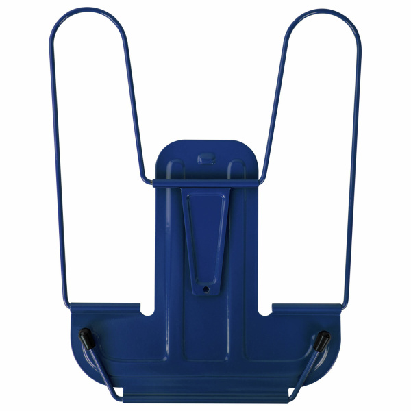 Подставка для книг и учебников BRAUBERG LINE+, металлическая, синяя, европодвес, 238071 - Подставки для книг