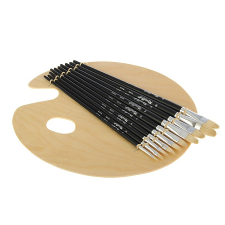 Набор №41 Roubloff 10 кистей из щетины - Кисти художественные в наборах