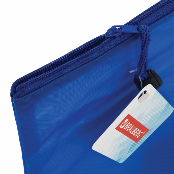 Папка-конверт на молнии А4 (335х243 мм), 2 отделения, ПВХ, BRAUBERG "Energy", ассорти, 223895 - Папки-конверты на молнии