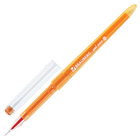 Ручки гелевые BRAUBERG DIAMOND, НАБОР 12 ЦВЕТОВ, узел 0,5 мм, линия письма 0,25 мм, 143377 - Наборы гелевых ручек