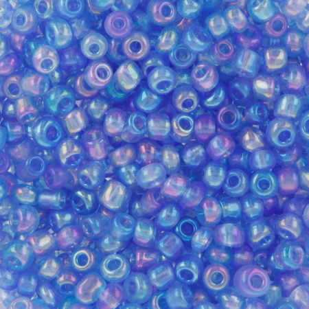 Бисер "Zlatka" 11/0 светло-синий №0166, 5 уп по 10 гр