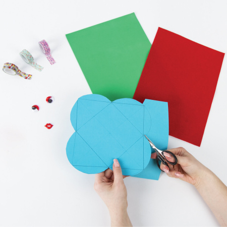 Ножницы для хобби и рукоделия ОСТРОВ СОКРОВИЩ 105 мм, классической формы, черные, 237103 - Ножницы для хобби и рукоделия