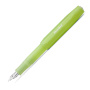 Ручка перьевая KAWECO FROSTED Sport F 0.7мм корпус лайм - Перьевые ручки