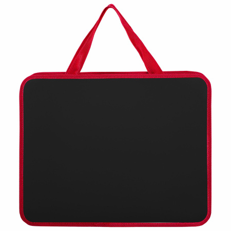 Папка на молнии с ручками ЮНЛАНДИЯ А4, 1 отделение, пластик, ширина 80 мм, "Urban Style", 271464 - Папки-сумки с ручками