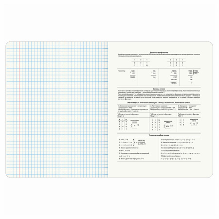 Тетрадь предметная "ELEGANCE" 48 л., SoftTouch, фольга, ИНФОРМАТИКА, клетка, BRAUBERG, 404550 - Тетради предметные