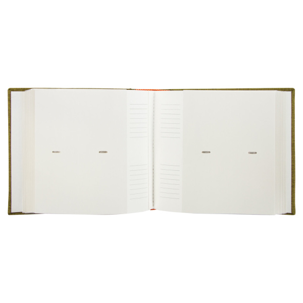 Фотоальбом BRAUBERG на 300 фото 10х15 см, ткань, хаки, 391188 - Фотоальбомы