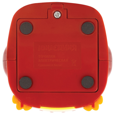 Точилка электрическая ЮНЛАНДИЯ "Совушка", питание от 4 батареек АА, дополнительное сменное лезвие, 228429 - Точилки электрические