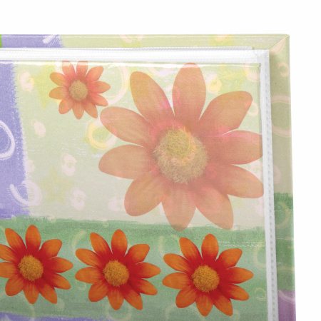 Фотоальбом BRAUBERG на 200 фотографий 10х15 см, твердая обложка, "Настроение", разноцветный, 390670 - Фотоальбомы