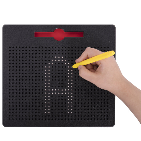 Магнитный планшет доска MAGPAD MAX для рисования 25х28 см, 713 шариков, BRAUBERG KIDS, 664922 - Игрушки развивающие