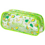 Пенал-косметичка BRAUBERG LUCENT на молнии, прозрачный, "Avocado", 21х5х9 см, 270054 - Пеналы мягкие