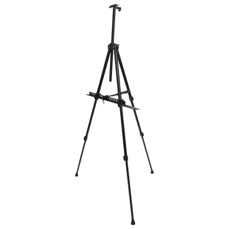 Мольберт алюминиевый BRAUBERG ART CLASSIC, тренога, переносной, с чехлом, разлож. 100х165х70, 191280 - Мольберты