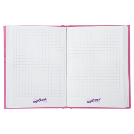 Блокнот МАЛЫЙ ФОРМАТ 110х147 мм А6, 80 л., твердый, клетка, ЮНЛАНДИЯ, "Совушки", 111618 - Блокноты в книжном переплете