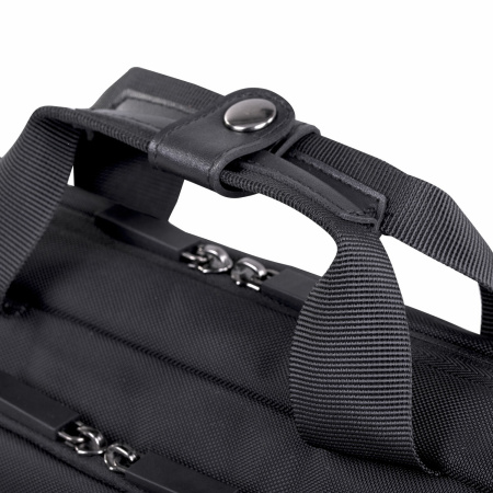 Сумка портфель BRAUBERG Expert с отделением для ноутбука 15,6", 2 отделения, черная, 30х40х10 см, 270824 - Сумки деловые с отделением для ноутбука и планшета