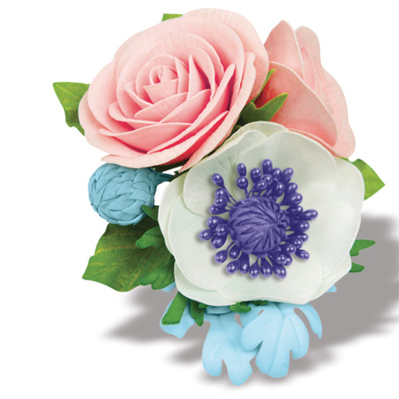 Пористая резина/фоамиран А4, 2 мм ЮНЛАНДИЯ 5 листов, 5 цветов, яркие цвета, 662053 - Цветная пористая резина и пластик