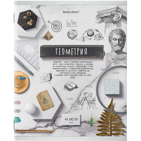 Тетради предметные, КОМПЛЕКТ 10 ПРЕДМЕТОВ, "COLLAGE", 48 листов, TWIN лак, BRAUBERG, 404030 - Тетради предметные