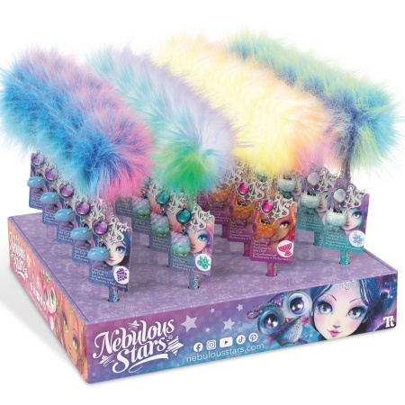 Серия: Coralia. Ароматизированная ручка с меховым помпоном и подвеской - Ручки