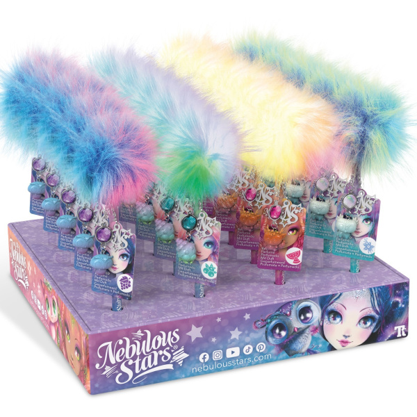 Серия: Coralia. Ароматизированная ручка с меховым помпоном и подвеской - Ручки