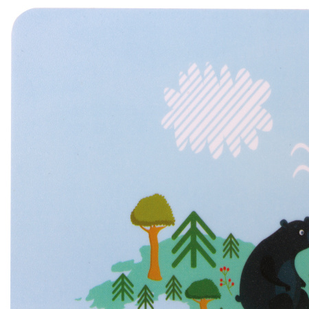 Настольное покрытие ПИФАГОР, А3+, пластик, 46x33 см, "Map", 270403 - Коврики настольные детские