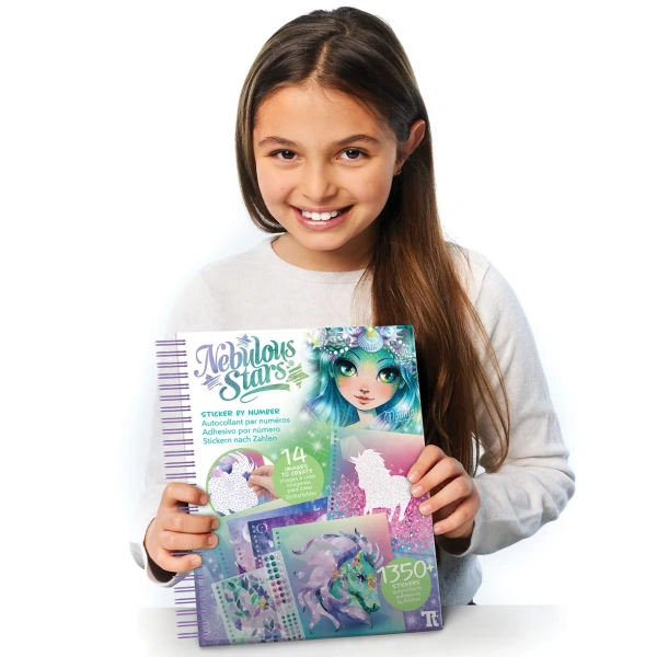 Серия Marinia: Набор аппликаций наклейками по номерам - Картины по номерам