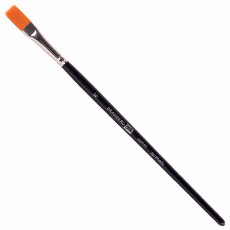 Кисти художественные BRAUBERG ART CLASSIC, набор 3 штуки, синтетика (круглая № 2, плоские № 8, 12), 200944 - Кисти художественные в наборах