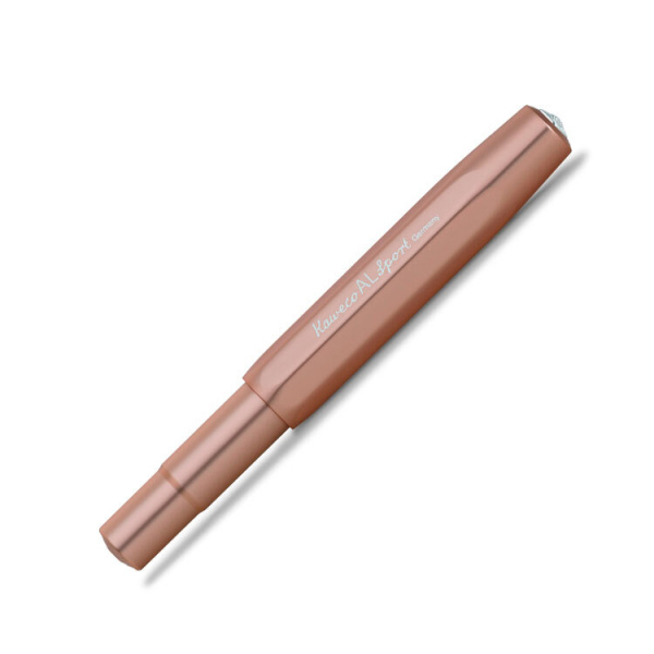 Ручка перьевая KAWECO AL Sport EF 0.5мм корпус розовое золото - Перьевые ручки