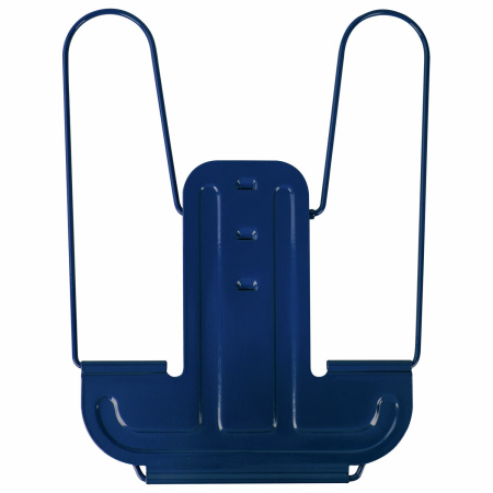 Подставка для книг и учебников BRAUBERG LINE+, металлическая, синяя, европодвес, 238071 - Подставки для книг