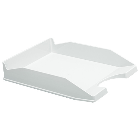 Лоток горизонтальный для бумаг КОМПЛЕКТ 2 шт., BRAUBERG "Modern", 346х254х61 мм, белый, 238026 - Лотки горизонтальные (поддоны)