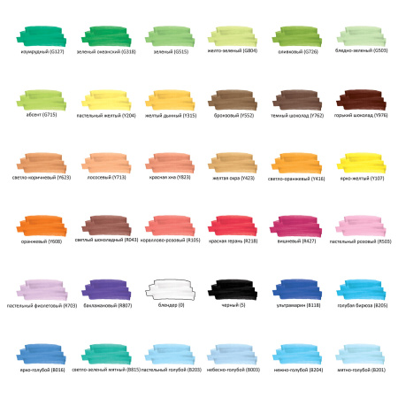 Маркеры для скетчинга двусторонние BRAUBERG ART CLASSIC, НАБОР 36 шт., базовые цвета, кейс, 152145 - Скетчмаркеры в наборах